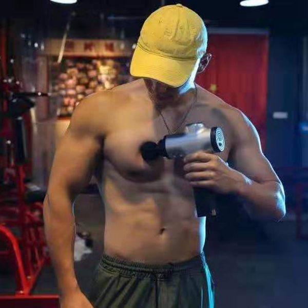 

muscle massage sport therapy massager body relaxation pain relief slimming shaping massager 4 heads with bag