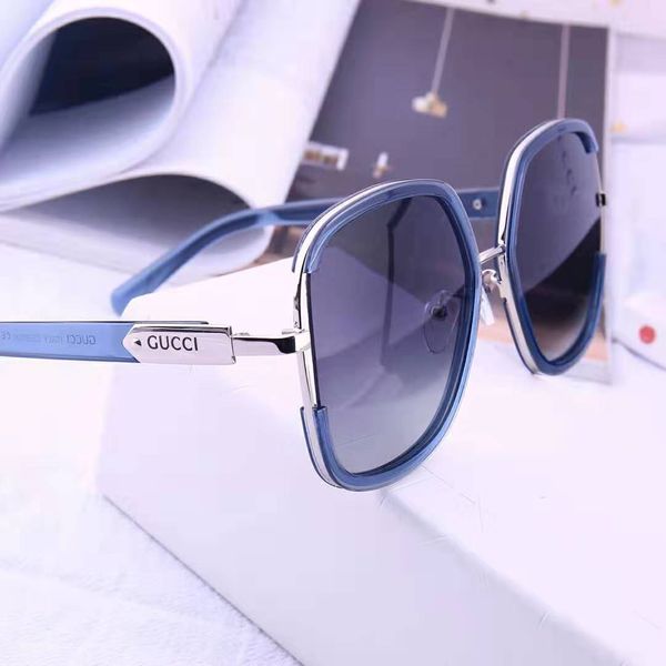 

самое лучшее качество стекла объектив солнцезащитные очки модельер золотой кадр синий зеркало солнцезащитные очки для мужчин и женщин uv400, White;black