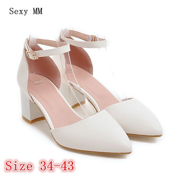 

high heels women pumps stiletto woman party wedding high heel shoes d'orsay kitten heels plus size 34 - 40 41 42 43, Black
