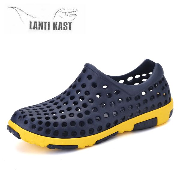 

water shoes summer men hole aqua shoes sandals beach breathable comfort swimming fishing sea barefoot slippers zapatillas