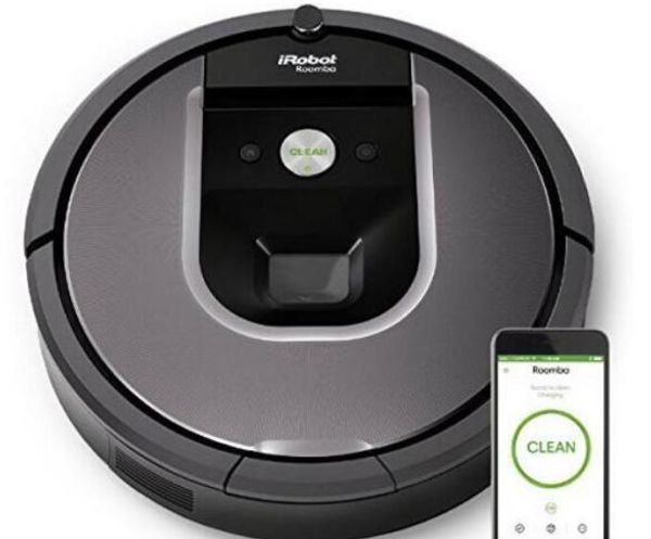 

Real officialgrey irobot roomba 960 robot vacuum with wi fi connectivity work with alexa ideal for pet hair carpet hard floor on ale