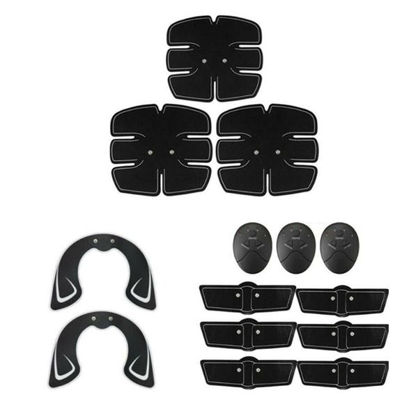 

14pcs wireless exercise hip arm trainer abdominal training weight loss electric fitness ems muscle stimulator set unisex