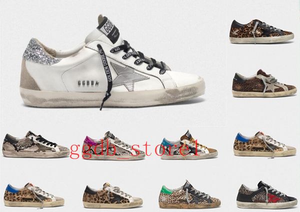 

italy brand multicolor heel golden superstar goose designer sneakers men/women classic white do-old dirty shoes casual shoes 35-45 sj37, Black