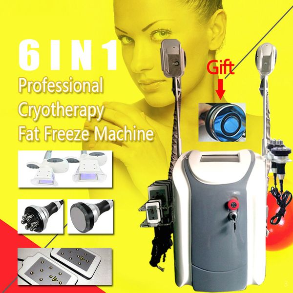 

2020 cryo handles cool cryo lipolysis slimming machine cavitation rf lipo laser face massager fat e slimming machine ing