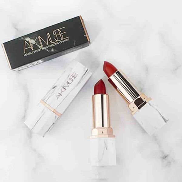 

white jade marble lipstick waterproof long lasting moisturizing velvet matte lipstick 9 colors optional