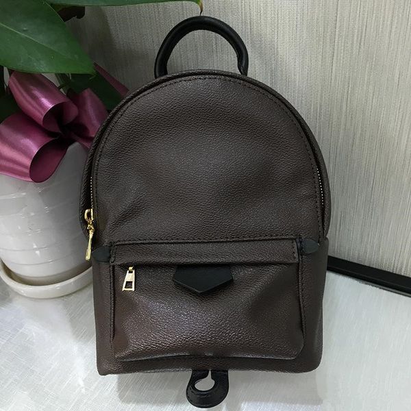 

luxury genuine leather palm springs backpack size mm 32cm moyen big oversize bags rack sacks satchel travelling bag m44874