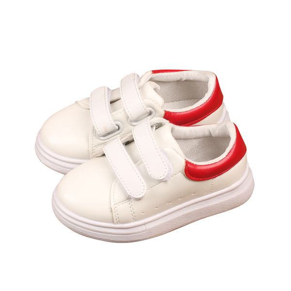

kids sport shoes casual fashion solid color children boys sneakers spring autumn girls student running shoes 3 colors, Black