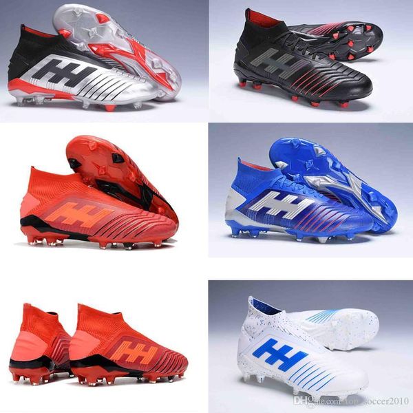 2019 2019 Mens High Ankle Football Boots Predator 19 Dbzz Soccer