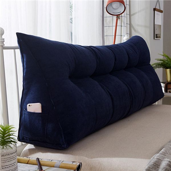 Triangular Wedge Cushion Bed Backrest Positioning Support Pillow