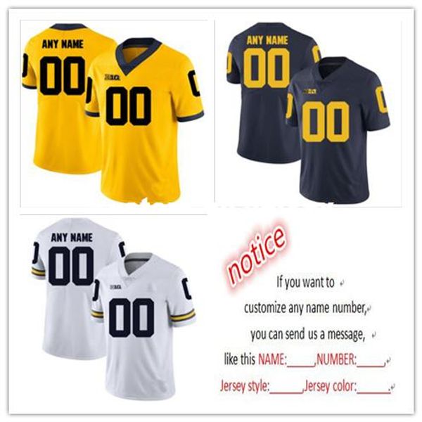

Cu tom michigan wolverine men 039 college football jer ey cu tomized jer ey any name number titched jer ey x 5xl