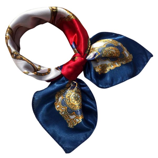 

clothes cotton girls women square headband 1pc women flower print elastic handmade 50cm bowknot headband kerchief neck scarf