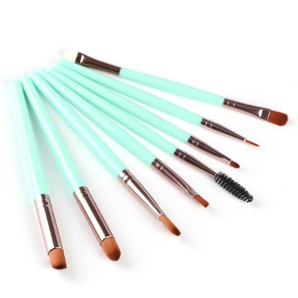 

2017 new professional makeup brush 8pcs makeup brush set for eye part eyes cosmetic tools with soft bristles drop shipping