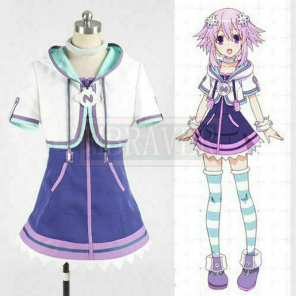 

anime hyperdimension neptunia lord neptune cosplay costume, Black;red