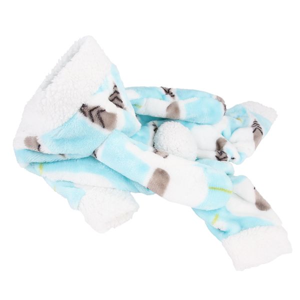 

t new style pet clothes brushed and thick winter warm dog rabbit ears clothing supplies