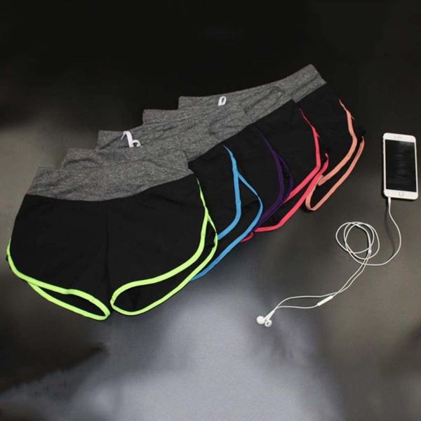 

summer women's sport shorts trousers athletic workout fitness yoga leggings blouse outdoor running shorts trouser 2020, White;red