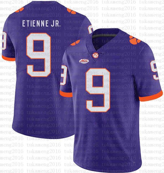 

2019 patch trevor lawrence tom brady travis etienne jr. clemson tigers ncaa american football jersey 97 nick bosa 7 dwayne haskins jr c esfc, Black;red