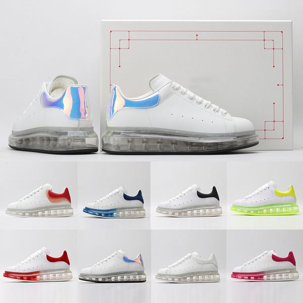 

black white red luxury fashion designer women shoes gold low cut brand leather flat designers men womens casual sneakers size 36-44