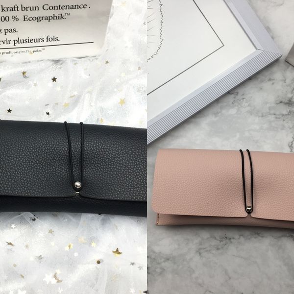 

2020 case sun case leather fashion glasses box simple portable sunglasses box