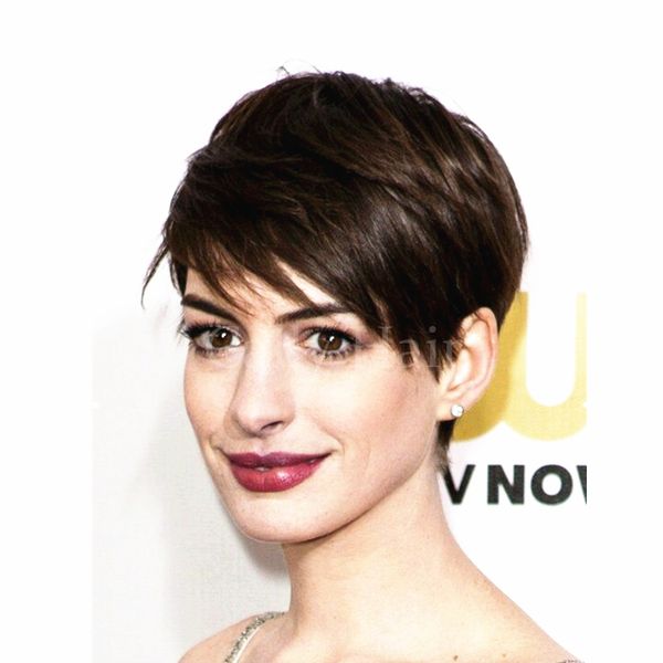Indian Hair New Arrival Full Lace Front Side Bang Short Straight