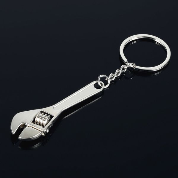 Chave de metal chaveiro mini chave macaco chave keychain ferramenta ferramenta anéis moda jóias bolsa pendura