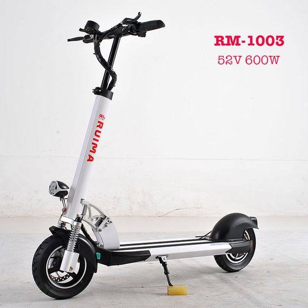 

rima electric scooter high power rate 52v600w scooter 21ah/26ah, Silver;blue