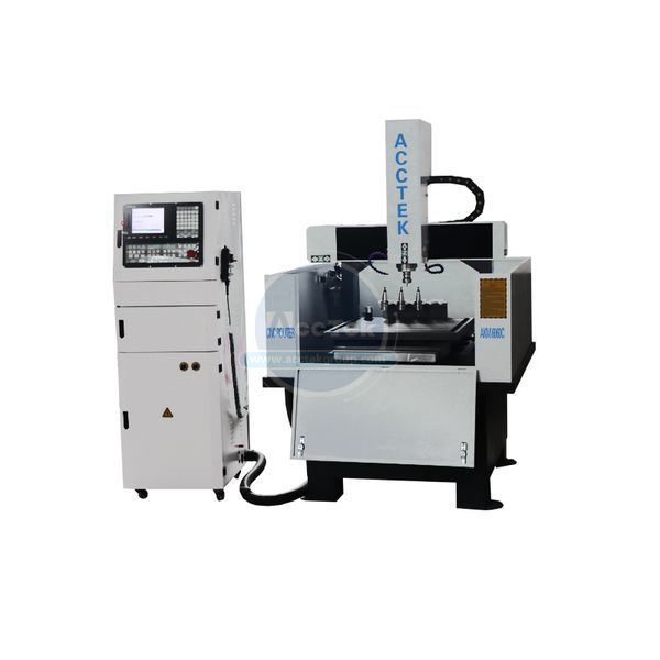 

mini atc cnc router 6060 metal engraving shoe mold making small cnc milling machine with rotary option