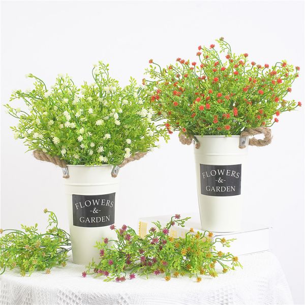 

artificial flowers gypsophila fake water plants bouquet fake plants wedding bridle bouquet outdoor home office christmas decor