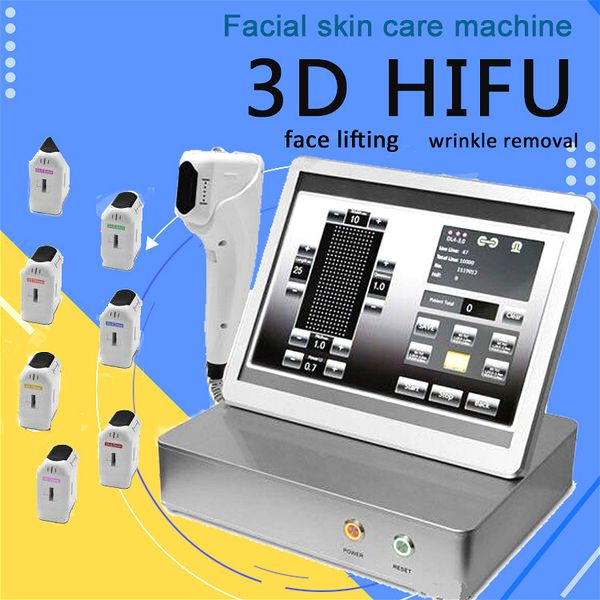 

2020 original 3d hifu ultrasound machines high intensity focused hifu skin tightening therapy body shaper slimming hifu beauty machine