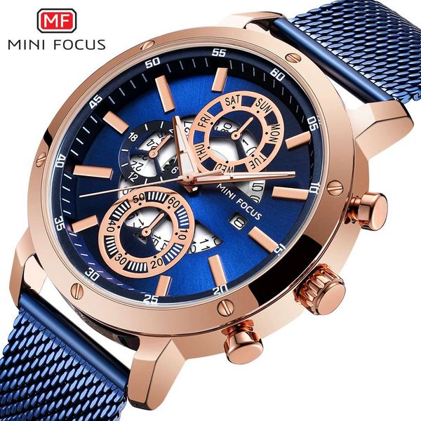 

minifocus sport waterproof men quartz watch new fashion business mens watches luxury dress male clock calendar relogio masculino, Slivery;brown