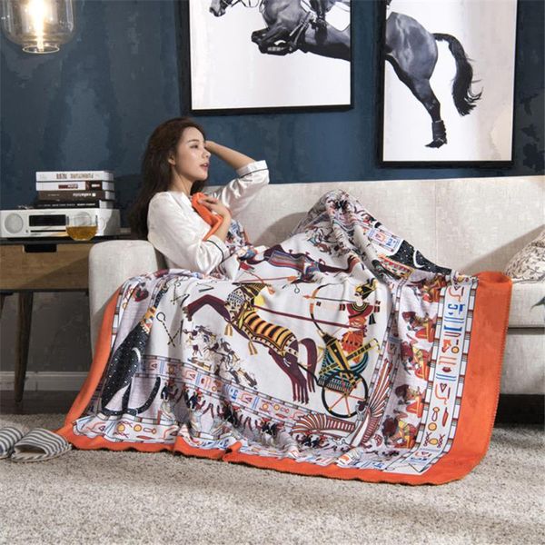 

h blanket chunky knit blanket home winter fleece children travel office home wool blankets for beds
