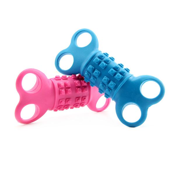 

3 цвета puppy pet собак игрушка для маленьких собак резина чистые зубы chew игрушка для тренировки собаки для питомцев