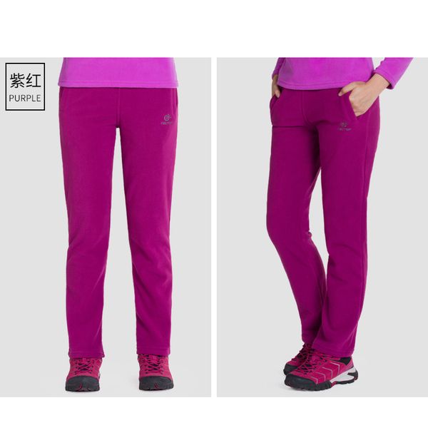 

men fleece pant warn 2019 new arrival casual sports camping hiking pants lover, Black