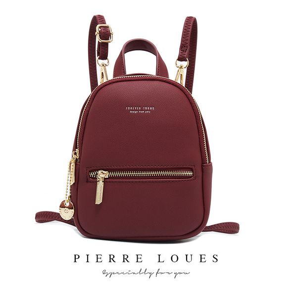 

designer women backpack mini soft touch multi-function small backpack female ladies shoulder bag girl purse fashion