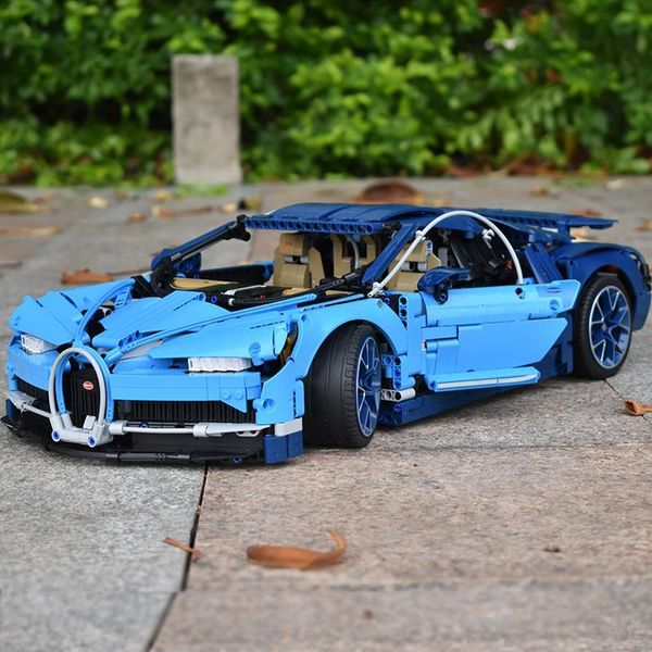 

20086 4031pcs legoed bugattied racing car chiron compatible with 42083 technic model building blocks bricks diy toys kids gifts