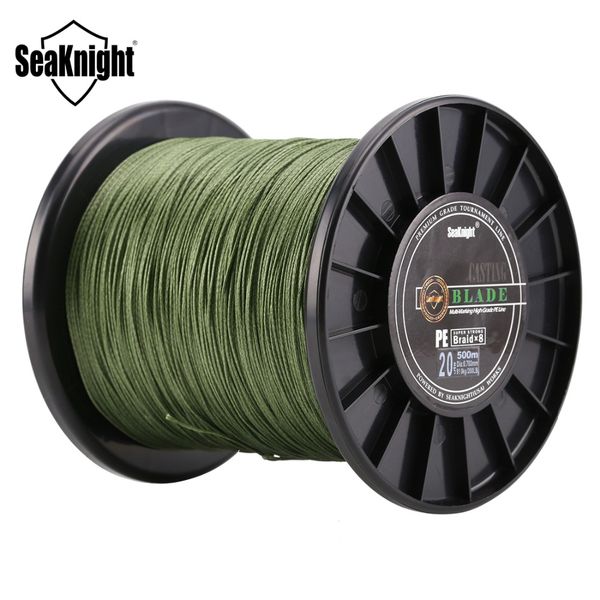

seaknight 8 strands blade 300m 500m 1000m braided fishing line multifilament pe line 120-300lb saltwater/freshwater fishing