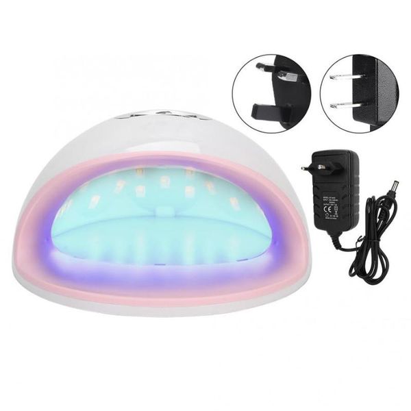 

acrylic nail kit 72w professional nail curing machine intelligent led uv gel polish dryer lamp manicure