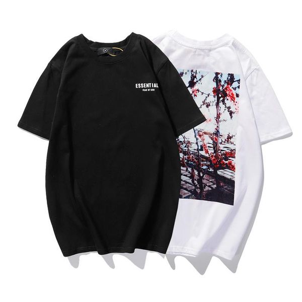 

мужских дизайнер футболки fog улицы шестого сезона симфония письмо печать пара случайные короткие рукава x725, White;black