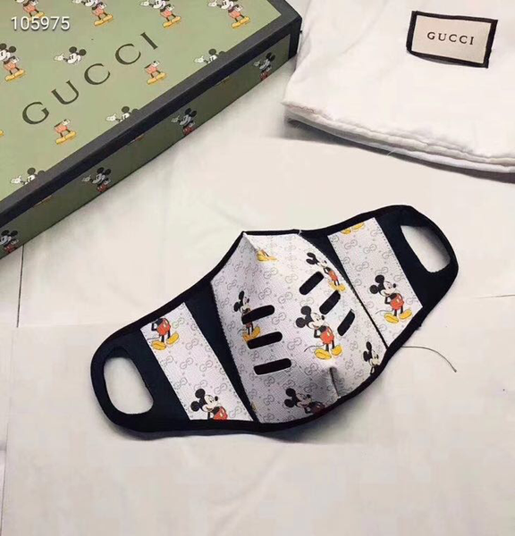 

with box s/m mickey designer face mask designer face mask men women against dust luxury masks fashion european american mask