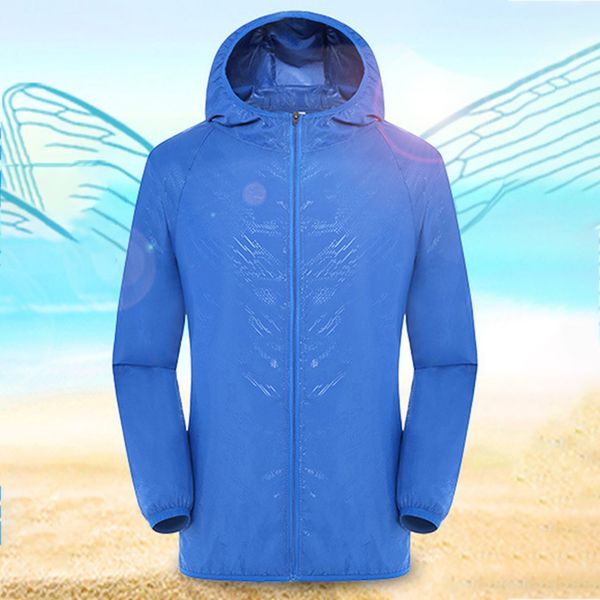 

summer sun protection clothing male windbreaker outdoor clothing lovers quick-drying clothes large size sports jacket, Black;red