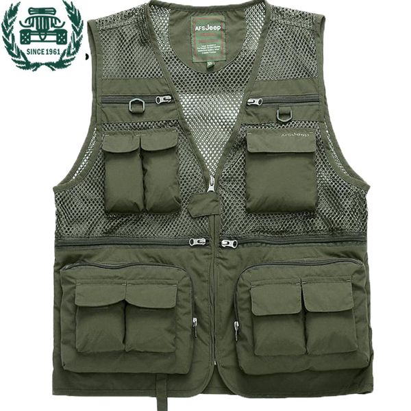 

zhan di ji pu brand tactical vest men 2017 new arrival multi-pockets pgraphy cameraman vest 59, Black;white