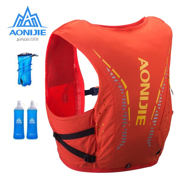 

aonijie outdoor backpack 8l hydration vest ultralight breathable trail running bags for hiking trail running marathon race