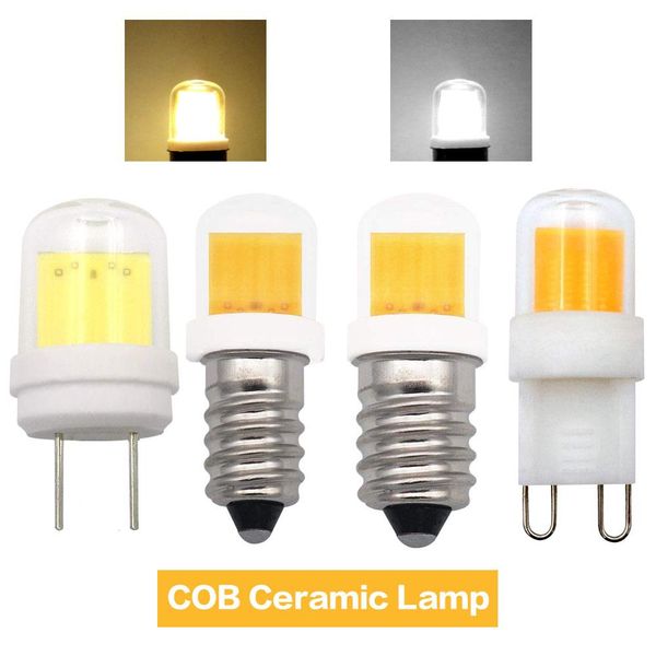 

brelong cob 1511 smd led bulb 2.5w glass ceramic 30w halogen bulb ac110-130v / ac220-240v white / warm white