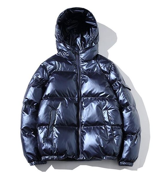 

men jacket coats thicken warm winter jackets male parka hooded outwear cotton-padded jacket korean fashion man clothes 5xl, Tan;black