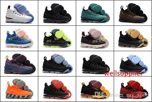 

xv quality 15 black gum university red purple gold ghost sports basketball shoes for men 15s zapatillas training sneakers size 7-12