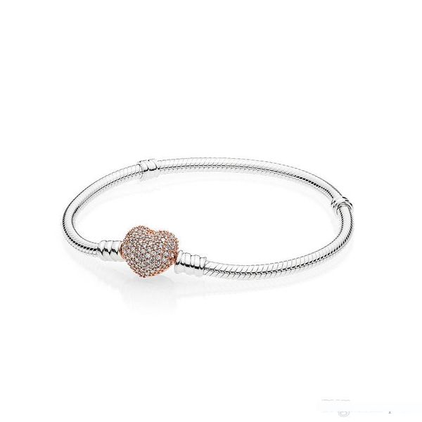 pandora bracelet rose gold heart clasp pandora bracelet rose gold heart clasp