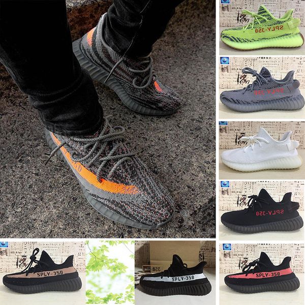 

Adidas Yeezy 350 Мужская обувь Blue Tint 350 V1 Кроссовки Moonrock Black Размер 13 Женские спортивные повседневные кроссовки 2018 для мужчин Zebre Oreo Bred