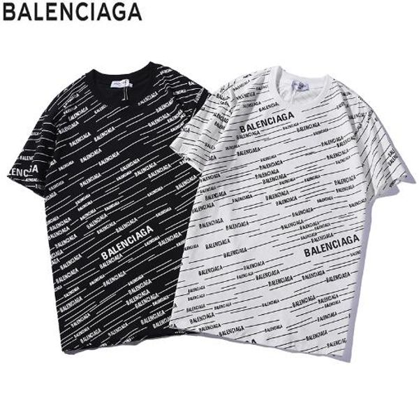 

BALENCIAGA 2019 новый бренд мужские дизайнерские футболки мода Женская одежда лето цвет