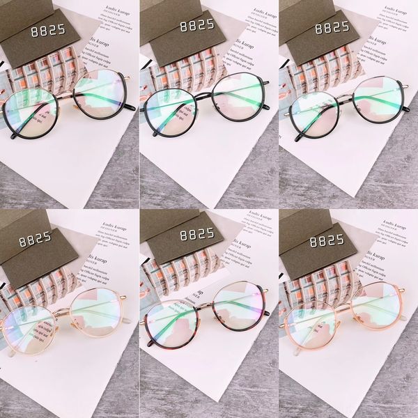 

osman 8825 plain myopia glasses half frame pc ring myopia glasses frame, Silver