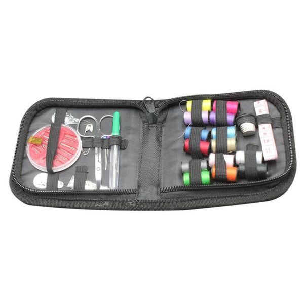 

sewing kits diy multi-function sewing box set for hand quilting stitching embroidery thread accessories, Black