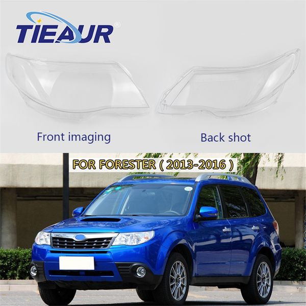 

for forester 4doors car headlight headlamp clear shell 09-12 front large lampshade transparent lens cover replacement